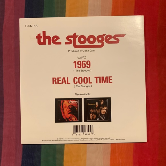 The Stooges 1969 / Real Cool Time 7โ Vinyl ๐ต Record Store Day 2009 Exclusive 45 - Picture 15 of 16